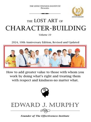 cover image of The Lost Art of Character-Building